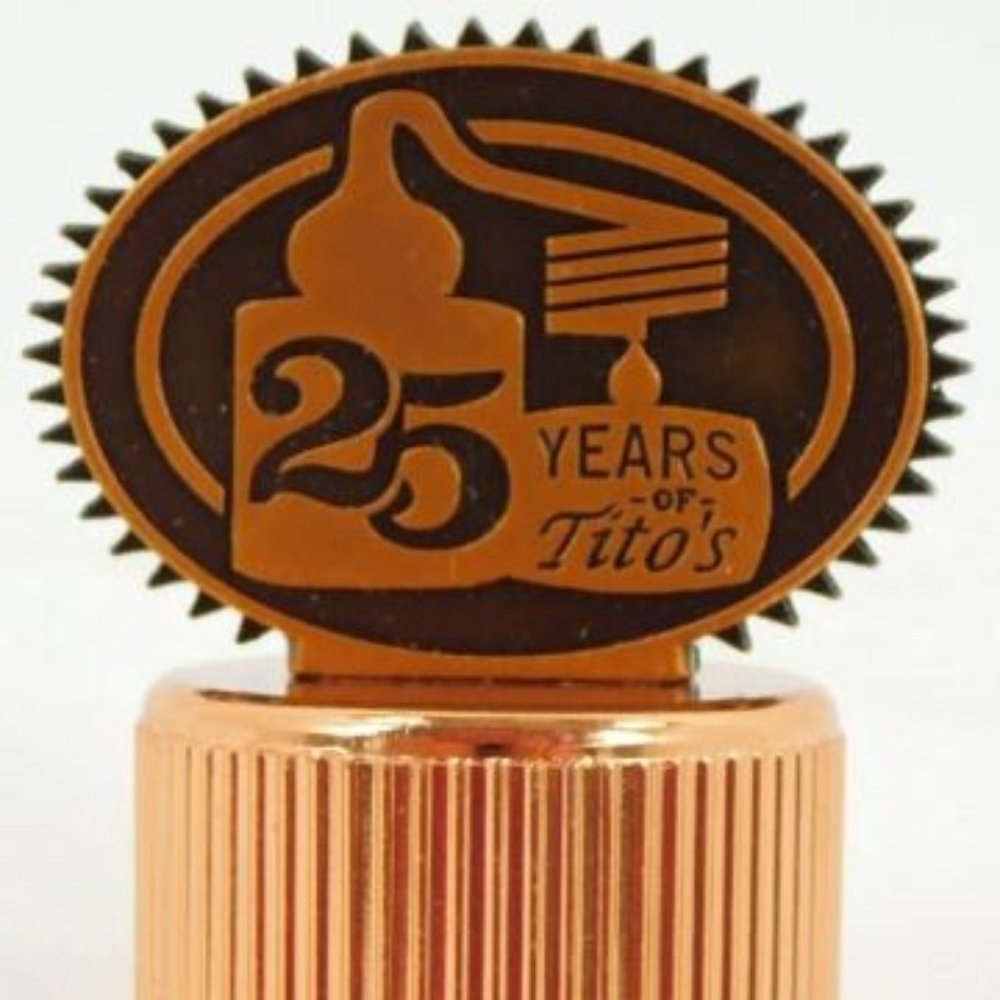 TITO'S 25 Year Bottle Stopper - For the Tito's Lover in your life!